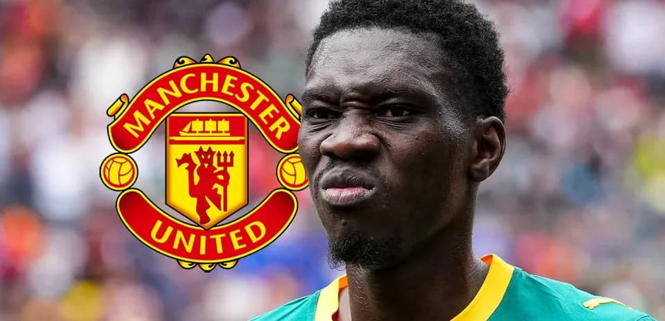 Игрок в форме, фоновый логотип Manchester United