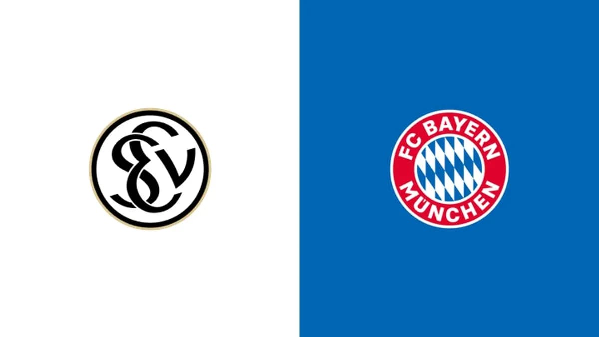 Логотипы SC Verl и FC Bayern München