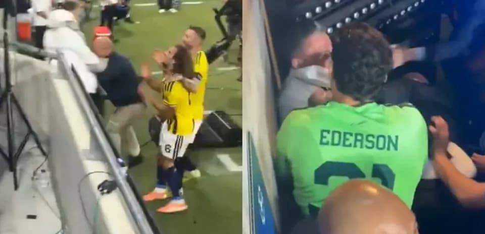 Players involved in altercation after the match