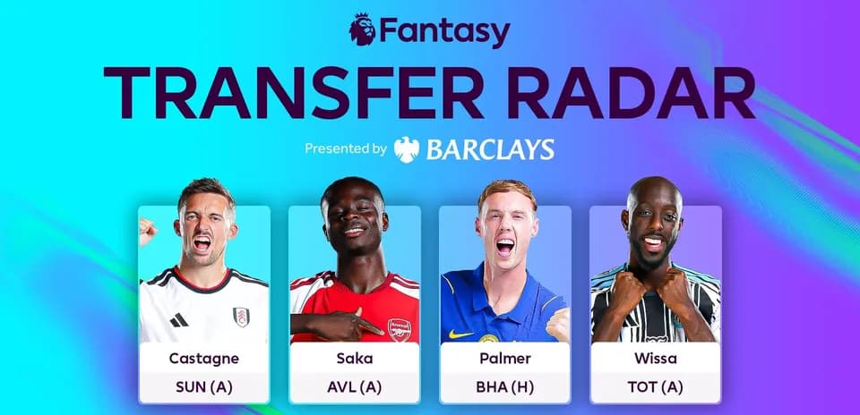 Четыре игрока Fantasy Premier League с командами и матчами