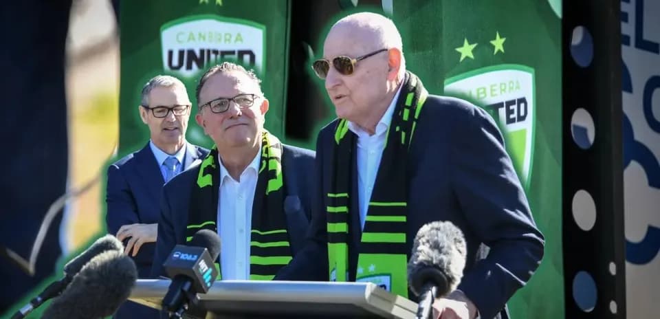 Официальная пресс-конференция клуба Canberra United