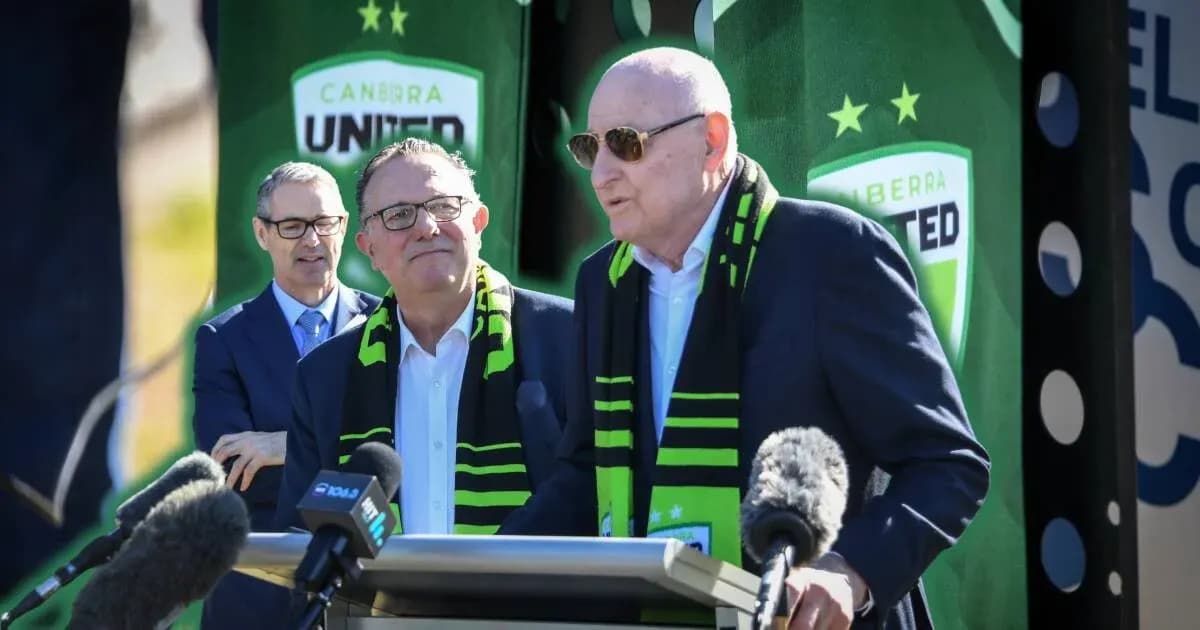 Официальная пресс-конференция клуба Canberra United
