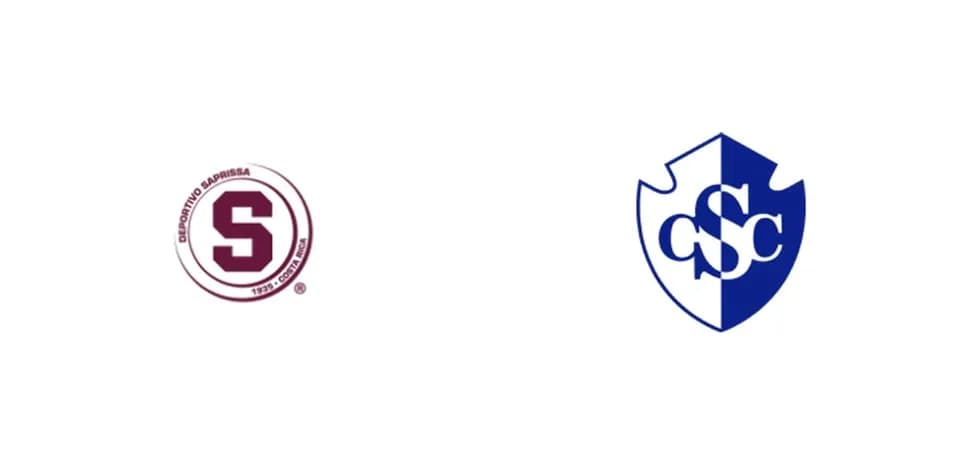Logos of Deportivo Saprissa and Club Sport Cartaginés