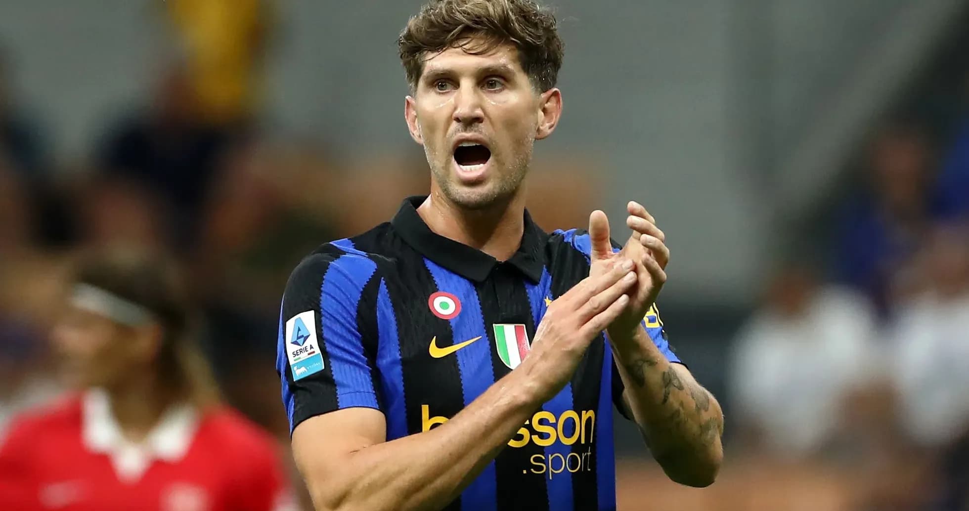 Игрок команды Inter Milan во время матча