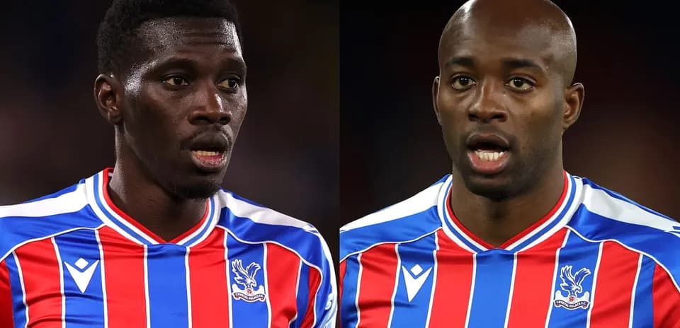 Два игрока Crystal Palace в форме клуба