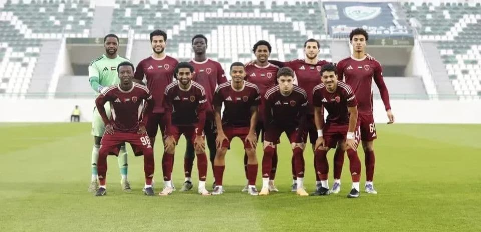 Команда Al Wahda U23 на поле