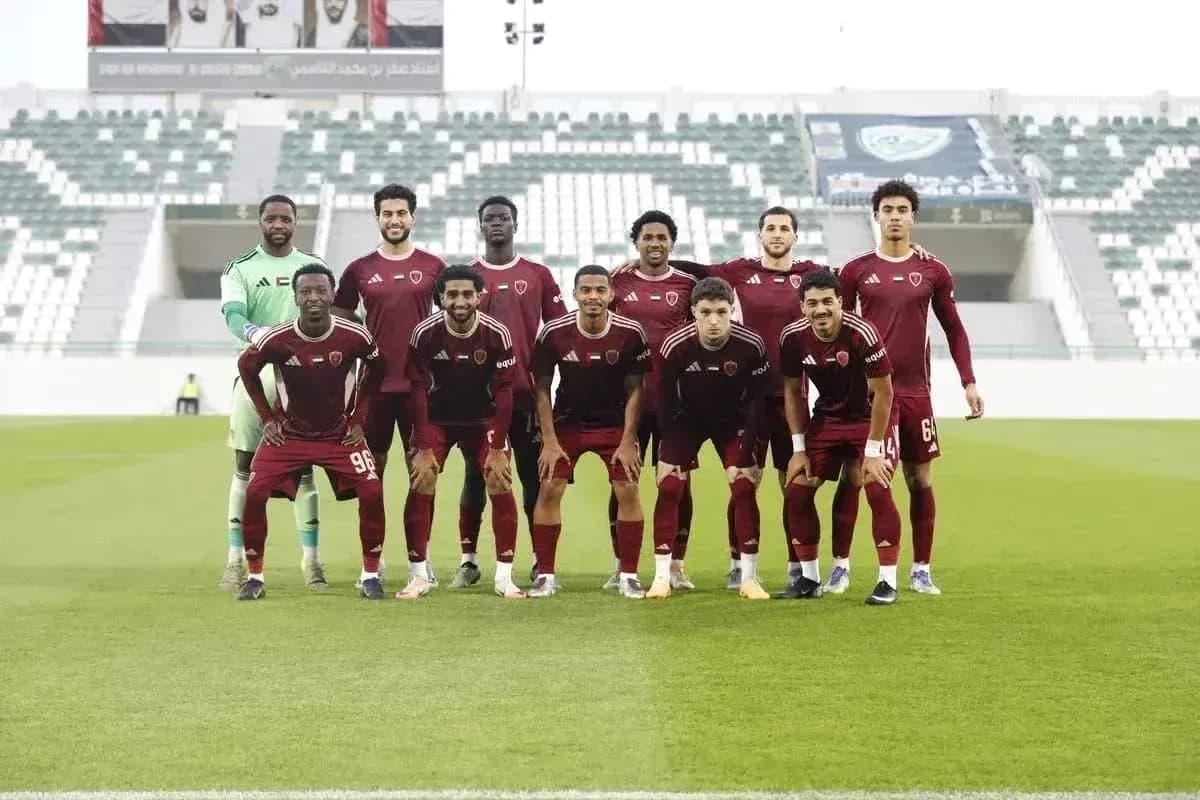 Команда Al Wahda U23 на поле