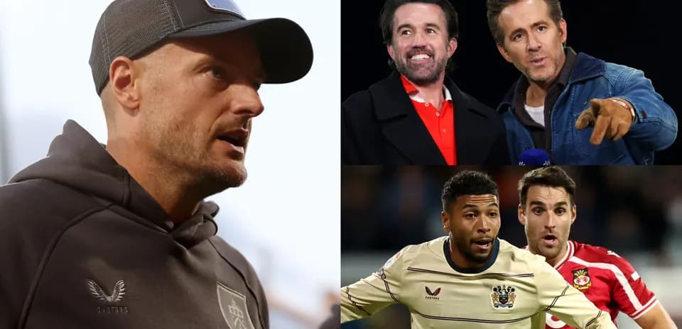 Football coach, actors, and players on the field