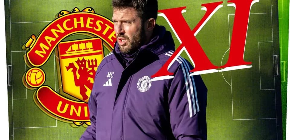 Тренер Manchester United на тренировочной площадке