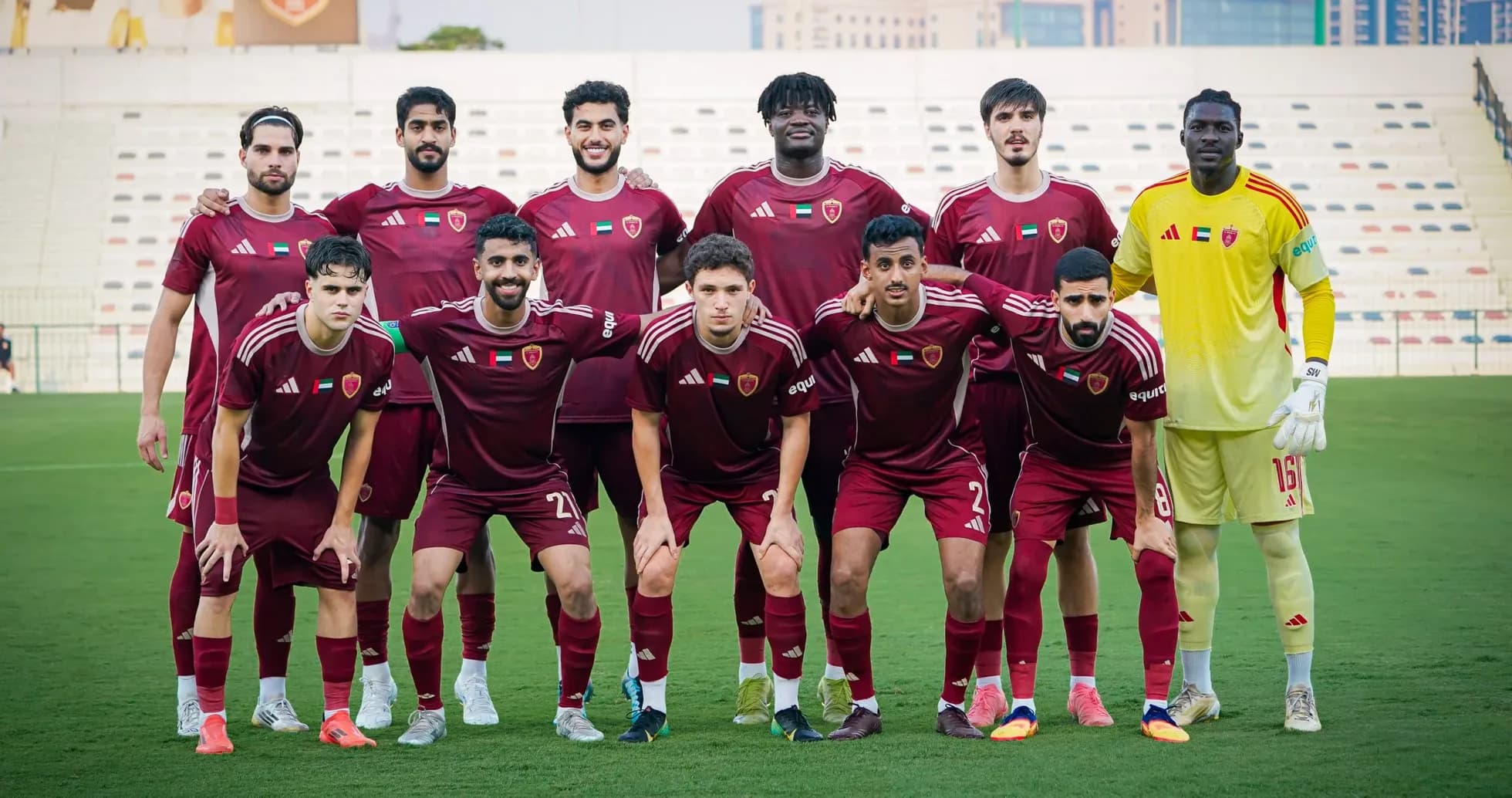 Команда Ал Вахда U23 на поле