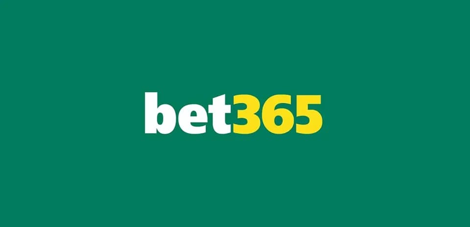 Логотип компании bet365 на зеленом фоне