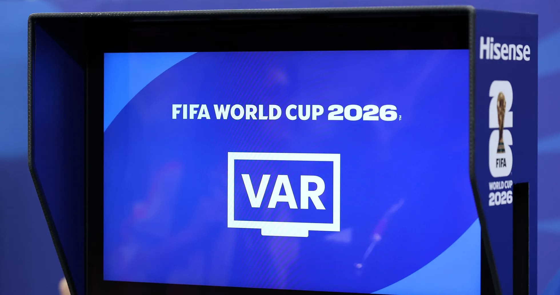 Экран VAR на чемпионате мира по футболу 2026
