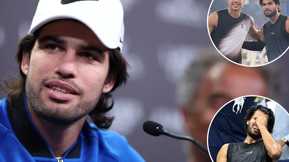 Карлос Алькарас недоволен поздним окончанием матча на US Open: «Слишком поздно»