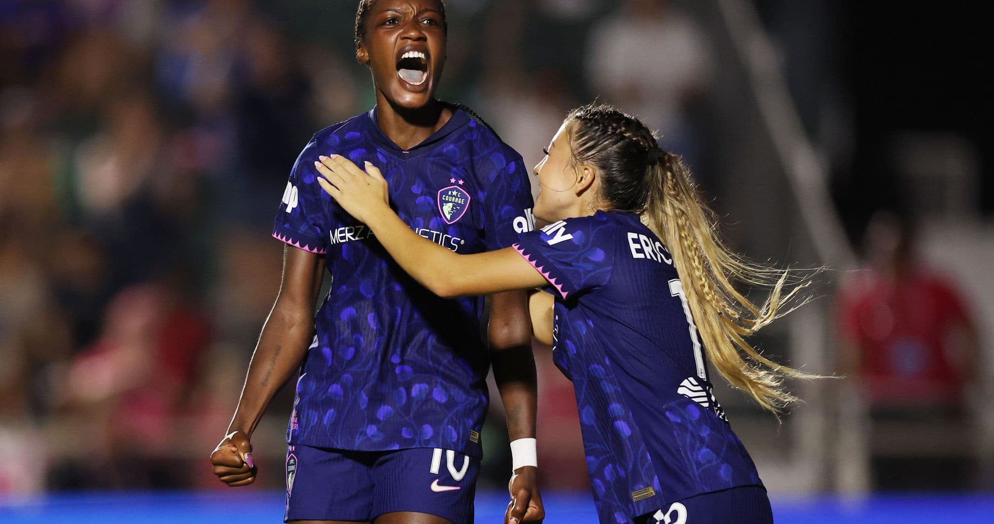 NWSL: Успехи Utah Royals и North Carolina Courage, Gotham FC удерживает лидерство