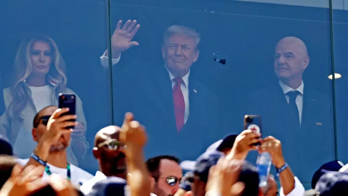 Был ли Дональд Трамп на финале Чемпионата мира? Полные обновления о появлении президента на стадионе MetLife Был ли Дональд Трамп на финале Чемпионата мира? Полные обновления о появлении президента на стадионе MetLife